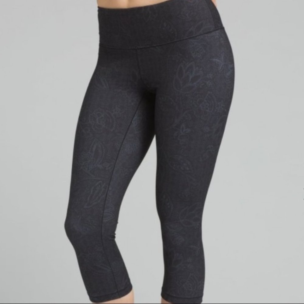 2 pairs Prana Pillar Yoga Crop Legging M